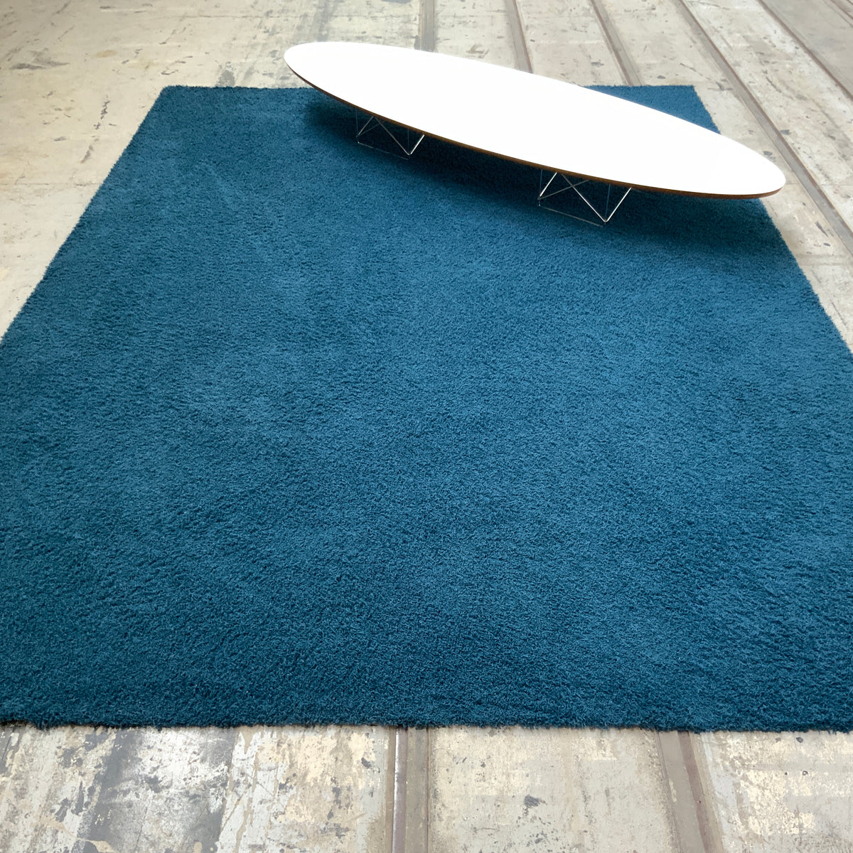 Schurwollteppich antistatisch Juna 30226 marine 250 x 345 cm