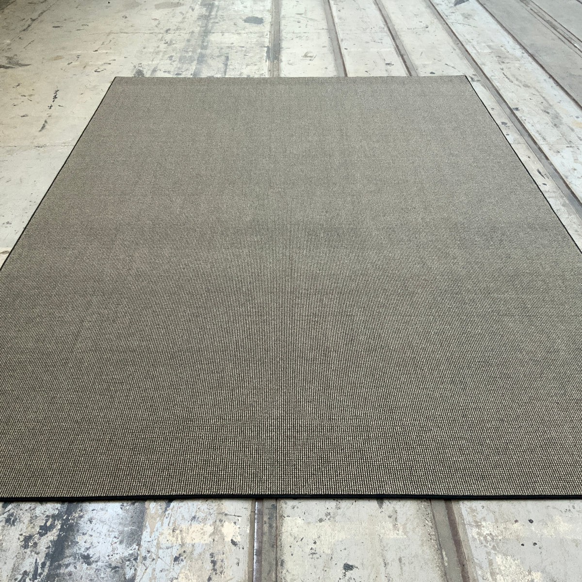 Haargarn-/Wollteppich Trap 240 schwarz-natur 250 x 380 cm