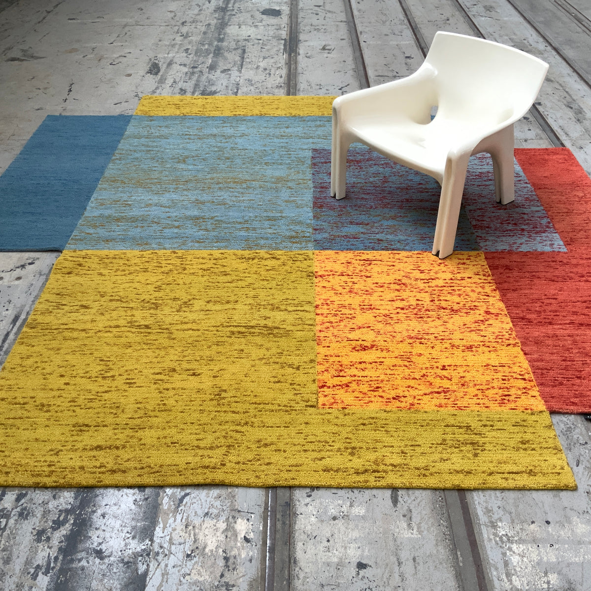 Wollteppich Stagione 40185 Sommer 300 x 300 cm