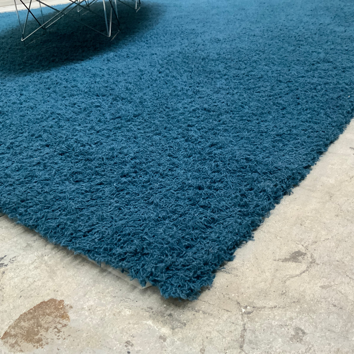 Schurwollteppich antistatisch Juna 30226 marine 250 x 345 cm