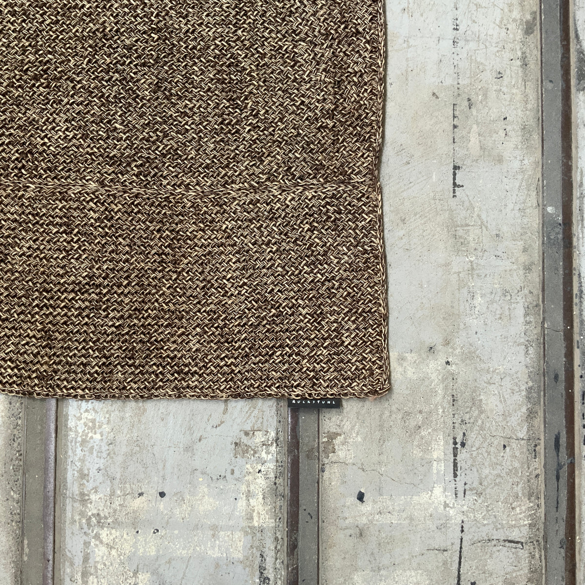 Fiqueteppich Maglia classico 20457 braunbeige meliert ca. 220 x 230 cm