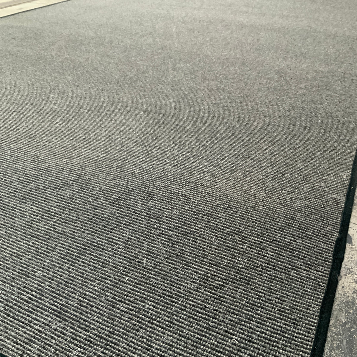 Flatwool stripe 688 anthrazit/hellgrau