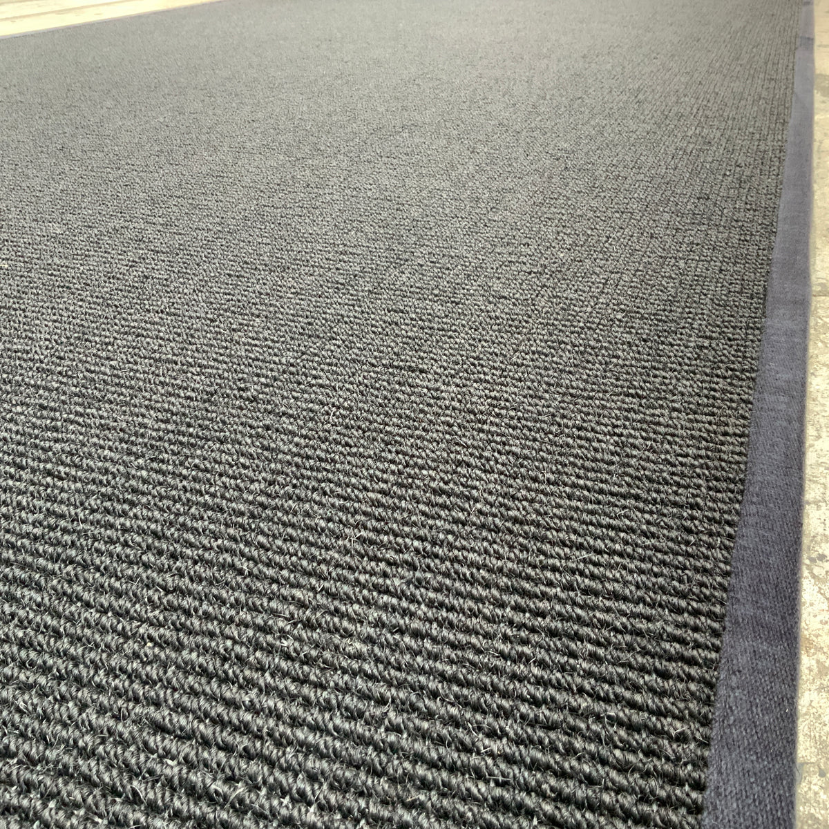 Kokosteppich Calicut 617 indigo 197 x 660 cm