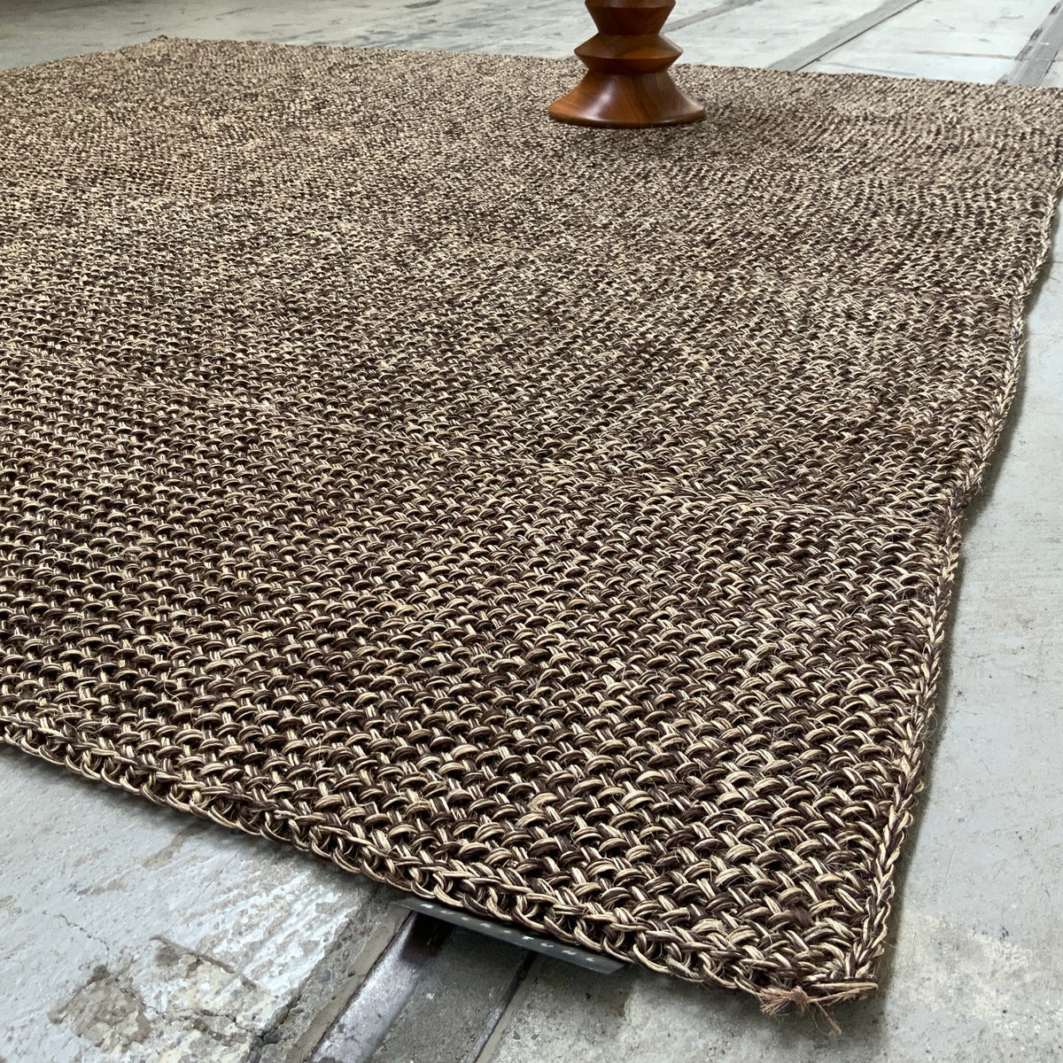 Fiqueteppich Maglia classico 20457 braunbeige meliert ca. 220 x 230 cm
