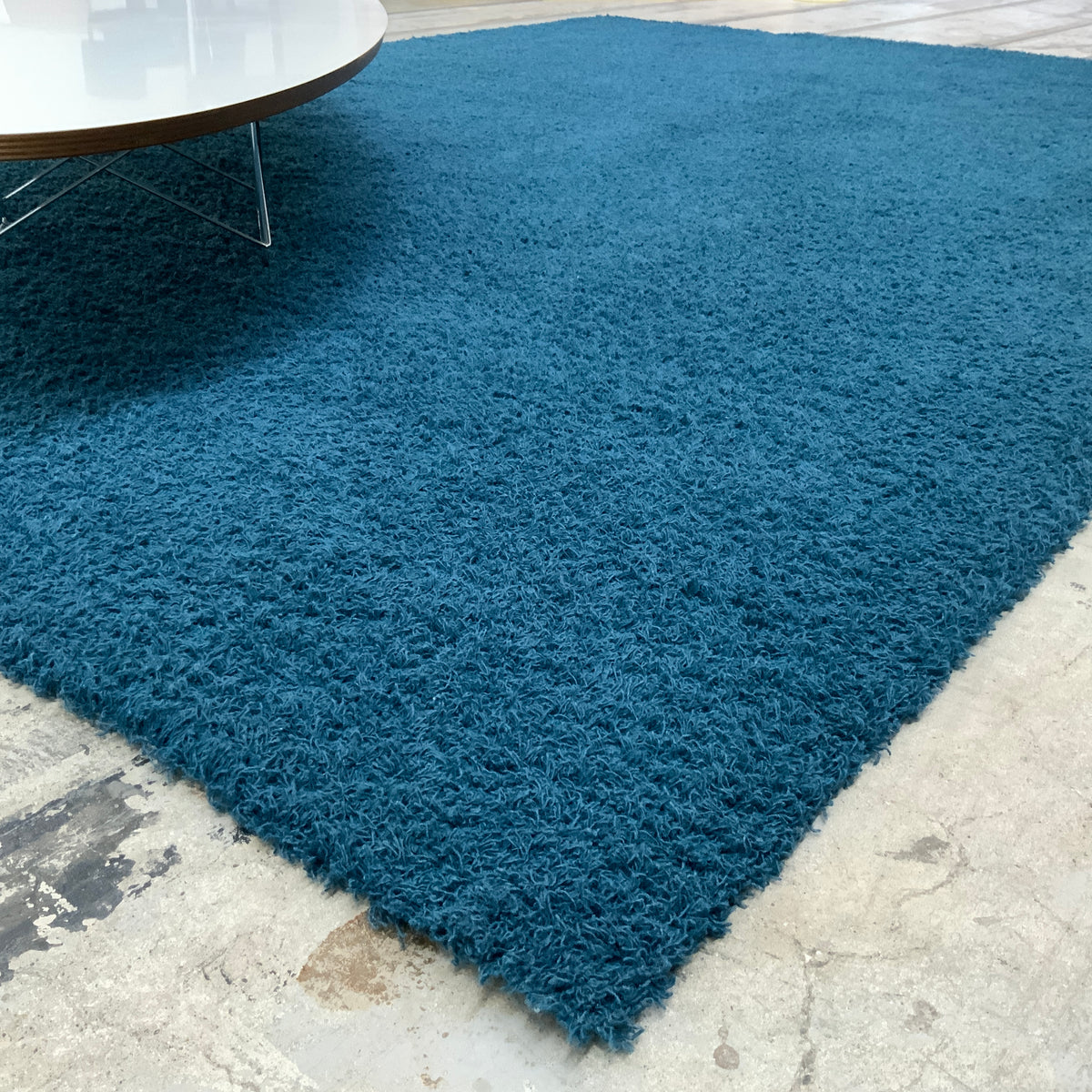 Schurwollteppich antistatisch Juna 30226 marine 250 x 345 cm