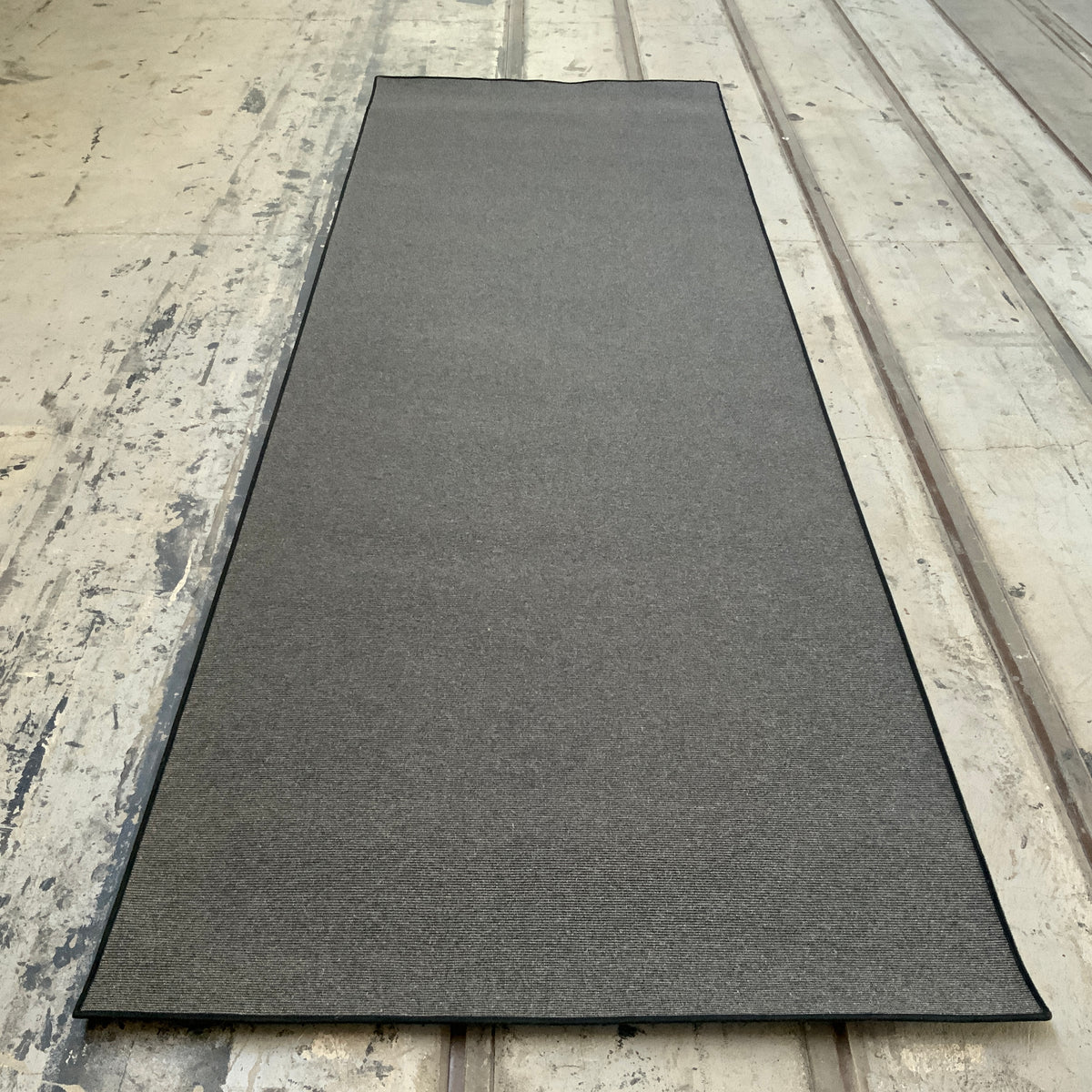 Flatwool stripe 688 anthrazit/hellgrau