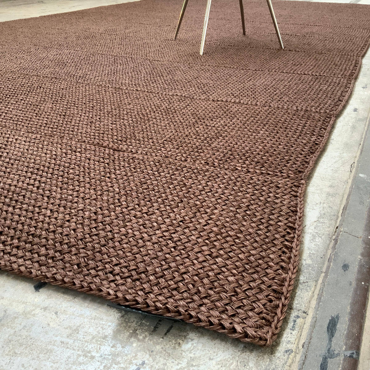Fiqueteppich Maglia classico 20462 nougat ca. 250 x 460 cm