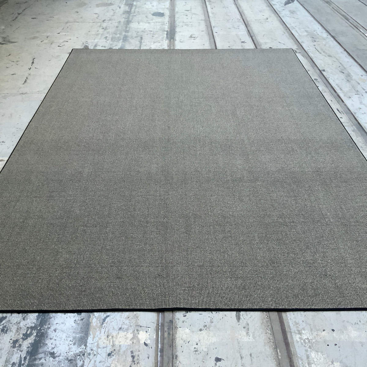 Haargarn-/Wollteppich Trap 240 schwarz-natur 250 x 350 cm