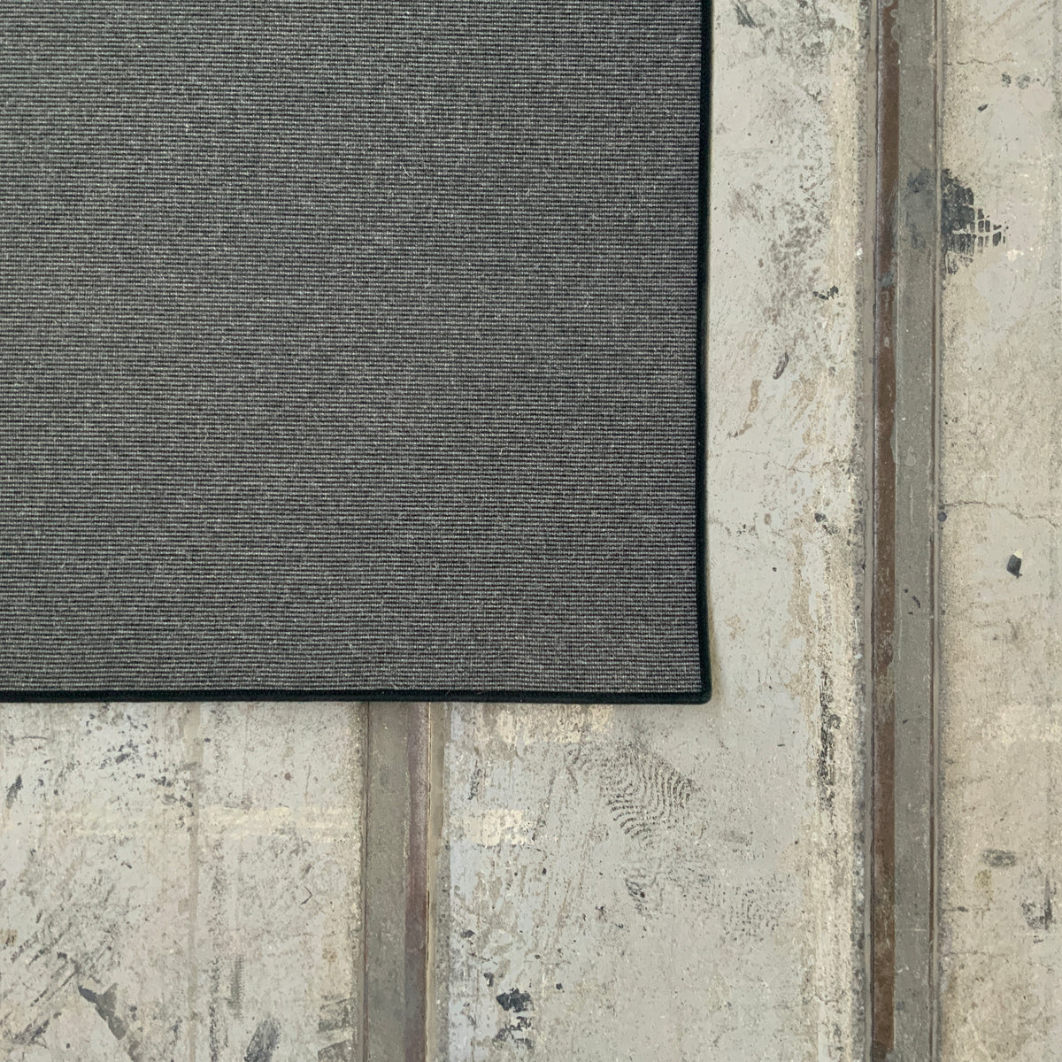 Flatwool stripe 688 anthrazit/hellgrau