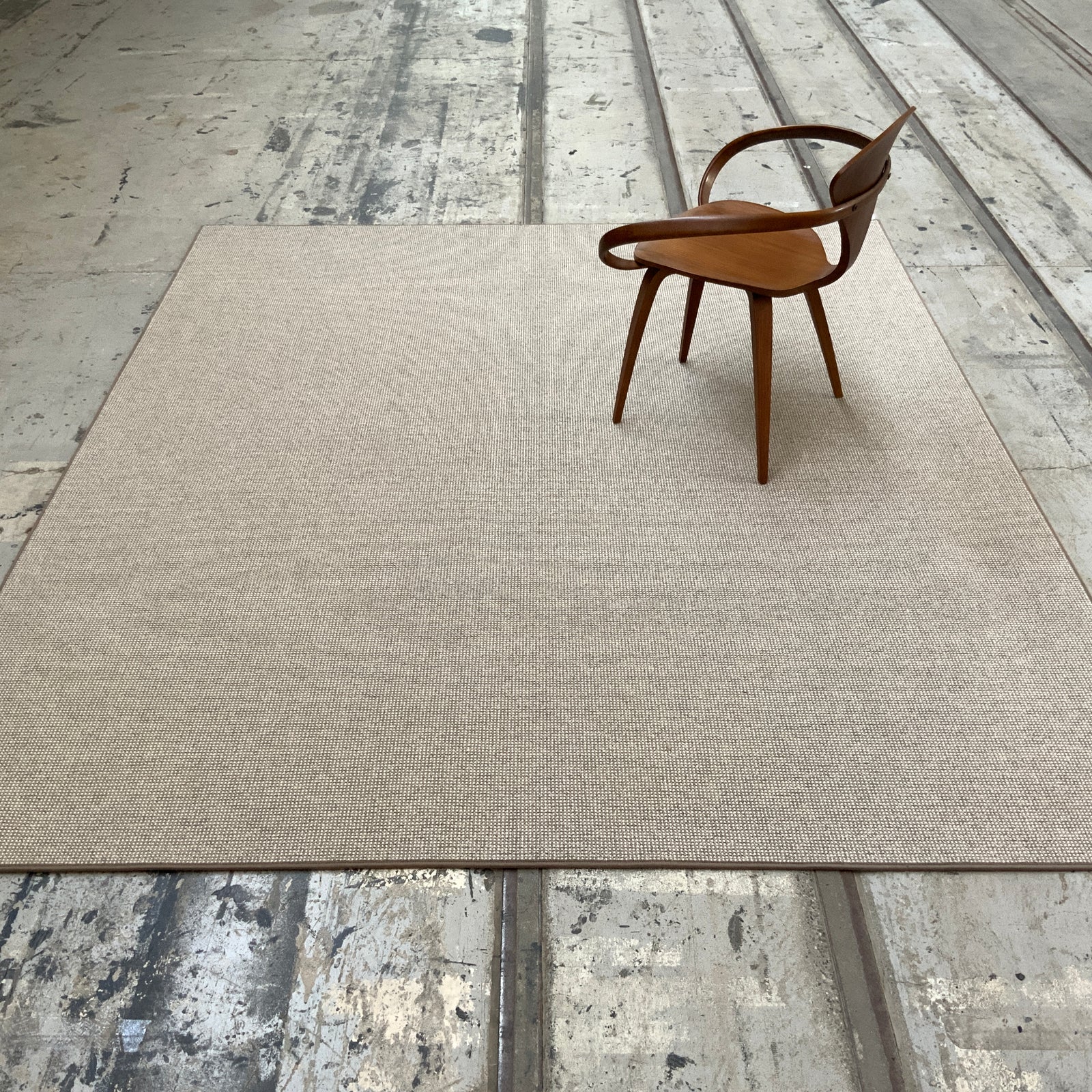 Ruckstuhl Haargarn-/Wollteppich Trap 283 beige-natur 223 x 260 cm