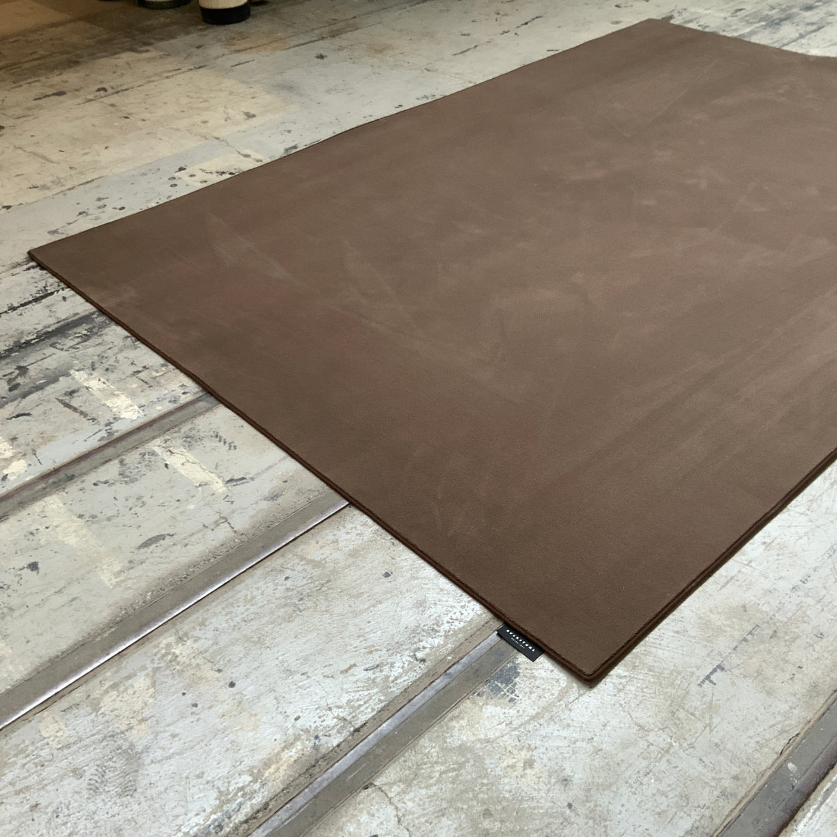 Bilbao 20425 nougat Wollteppich