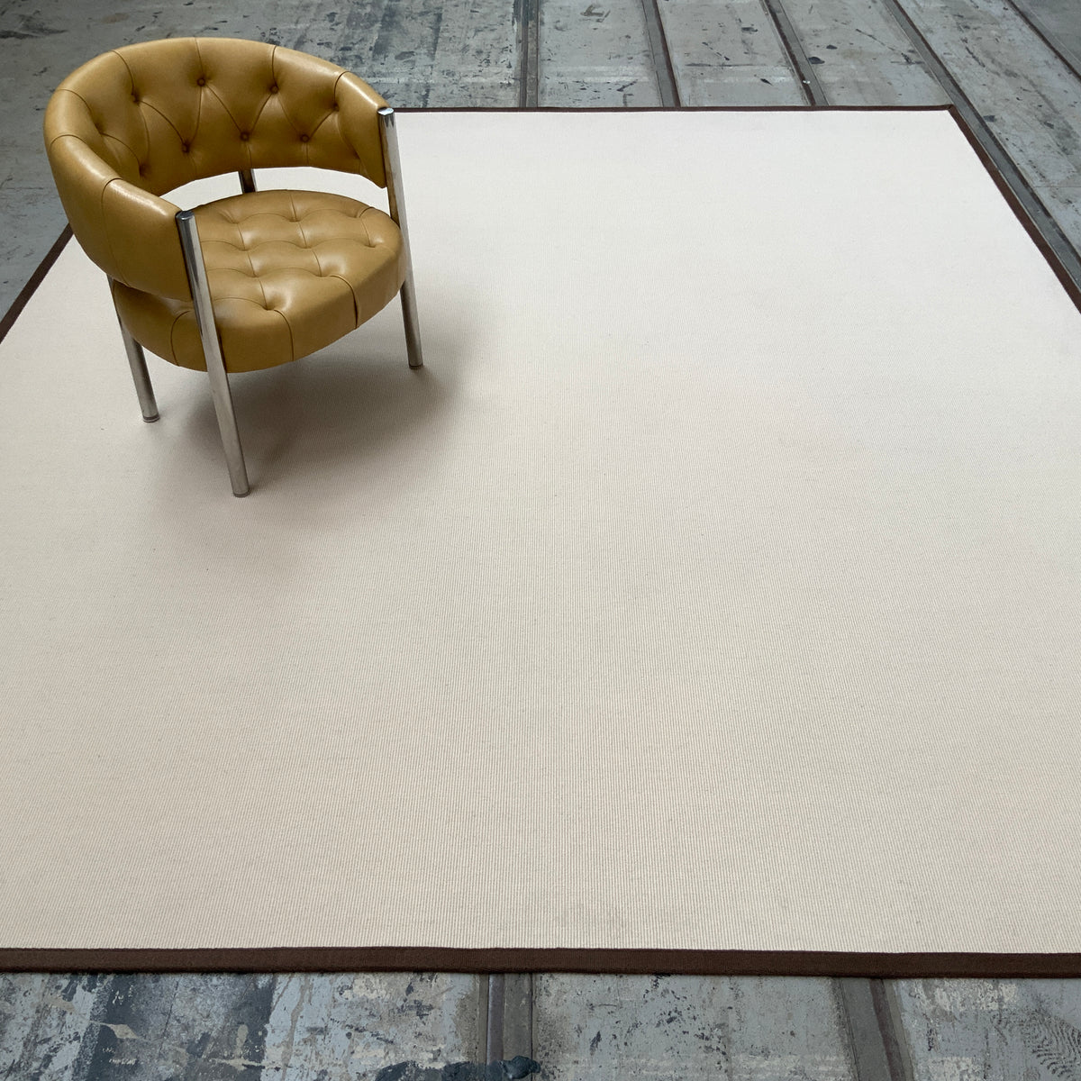 Wollteppich Plain 292 natur 280 x 320 cm