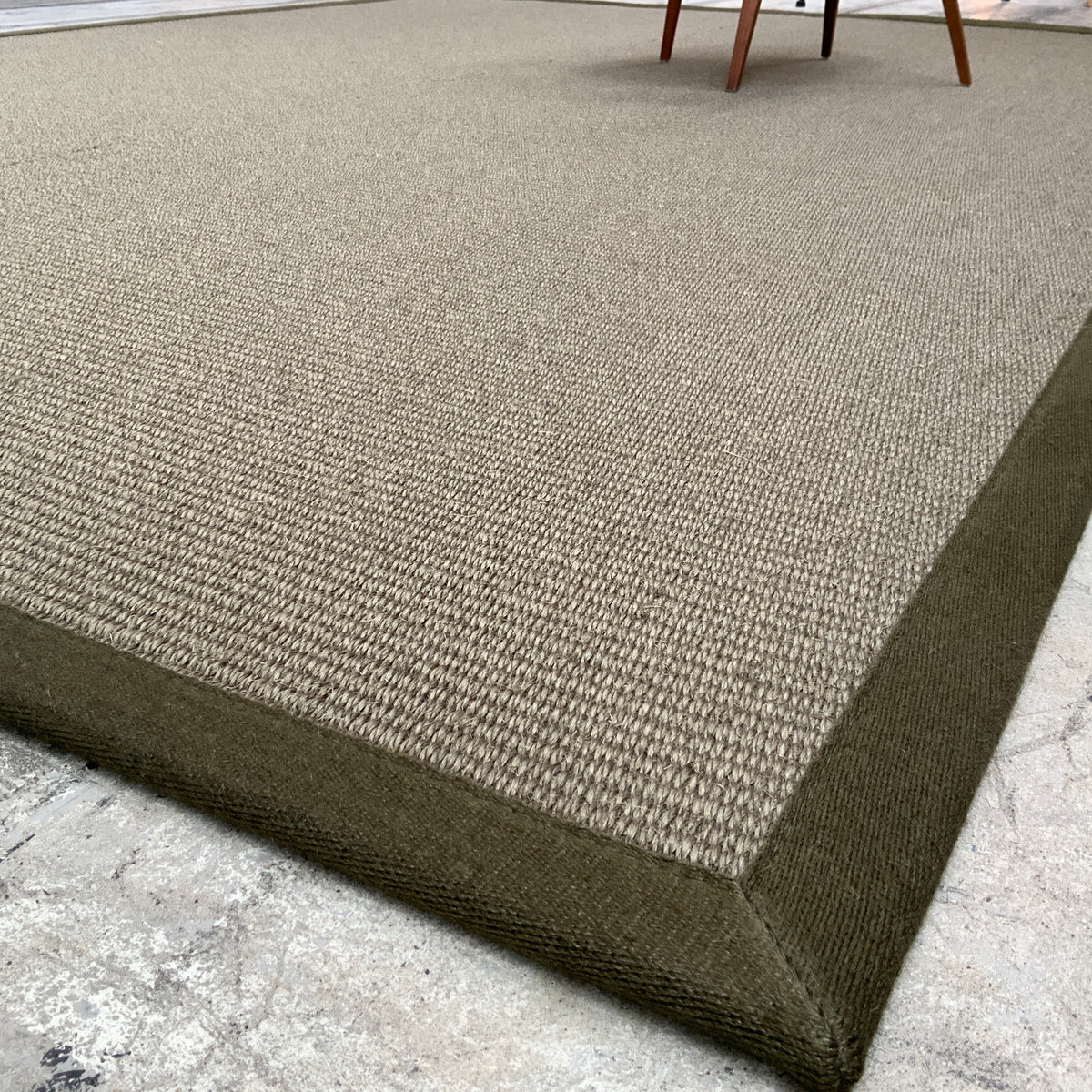 Sisalteppich Manila 40161 schilfgrün 250 x 350 cm