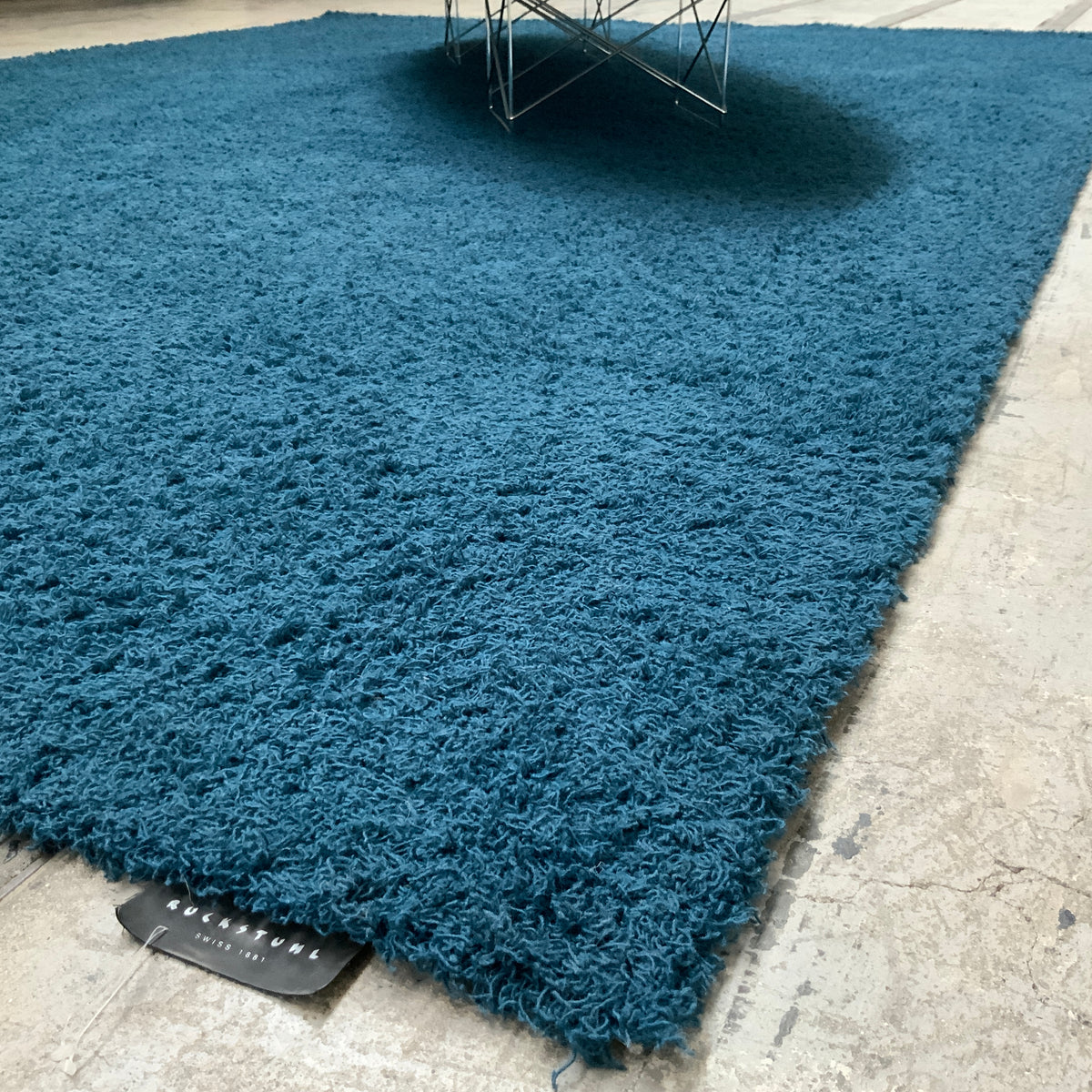 Schurwollteppich antistatisch Juna 30226 marine 250 x 345 cm