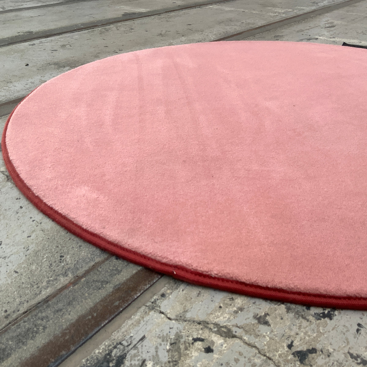 Wollteppich Soho 10256 rose Ø 100 cm