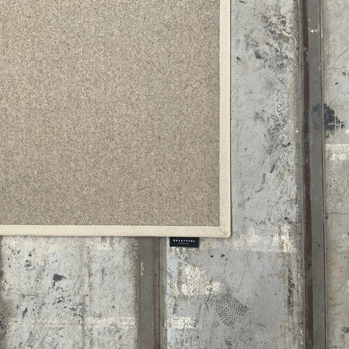 Schurwollteppich antistatisch Rollerwool 230 hellbeige 132 x 230 cm