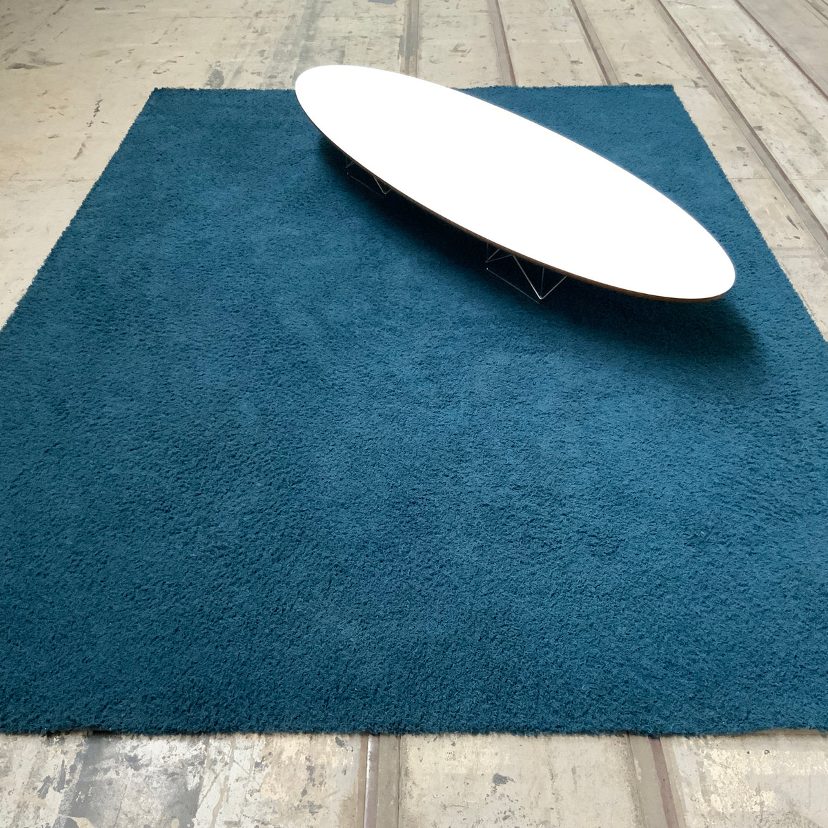 Schurwollteppich antistatisch Juna 30226 marine 250 x 345 cm