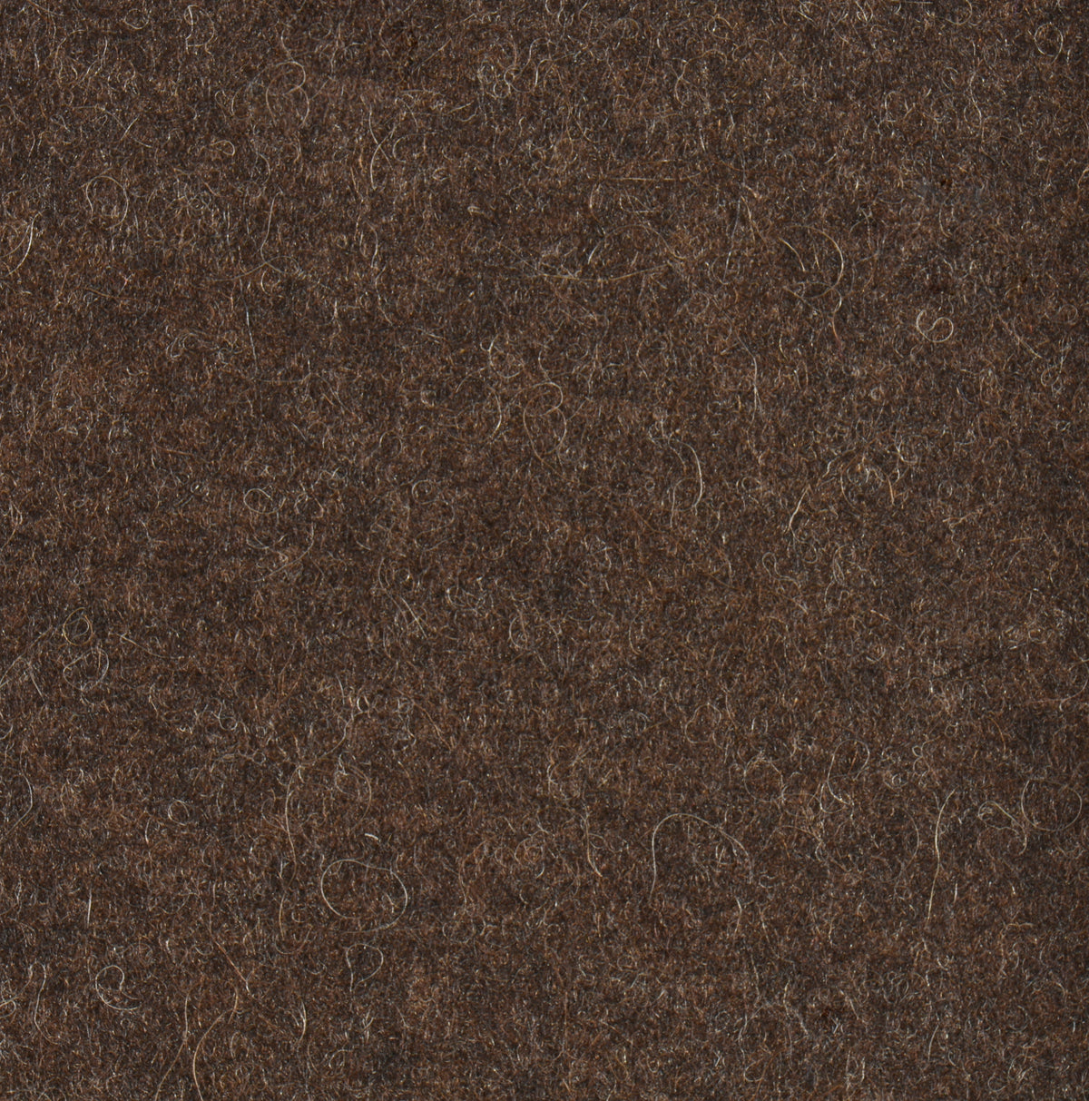 Wollteppich Feltro Basic 737 braun meliert 220 x 320 cm
