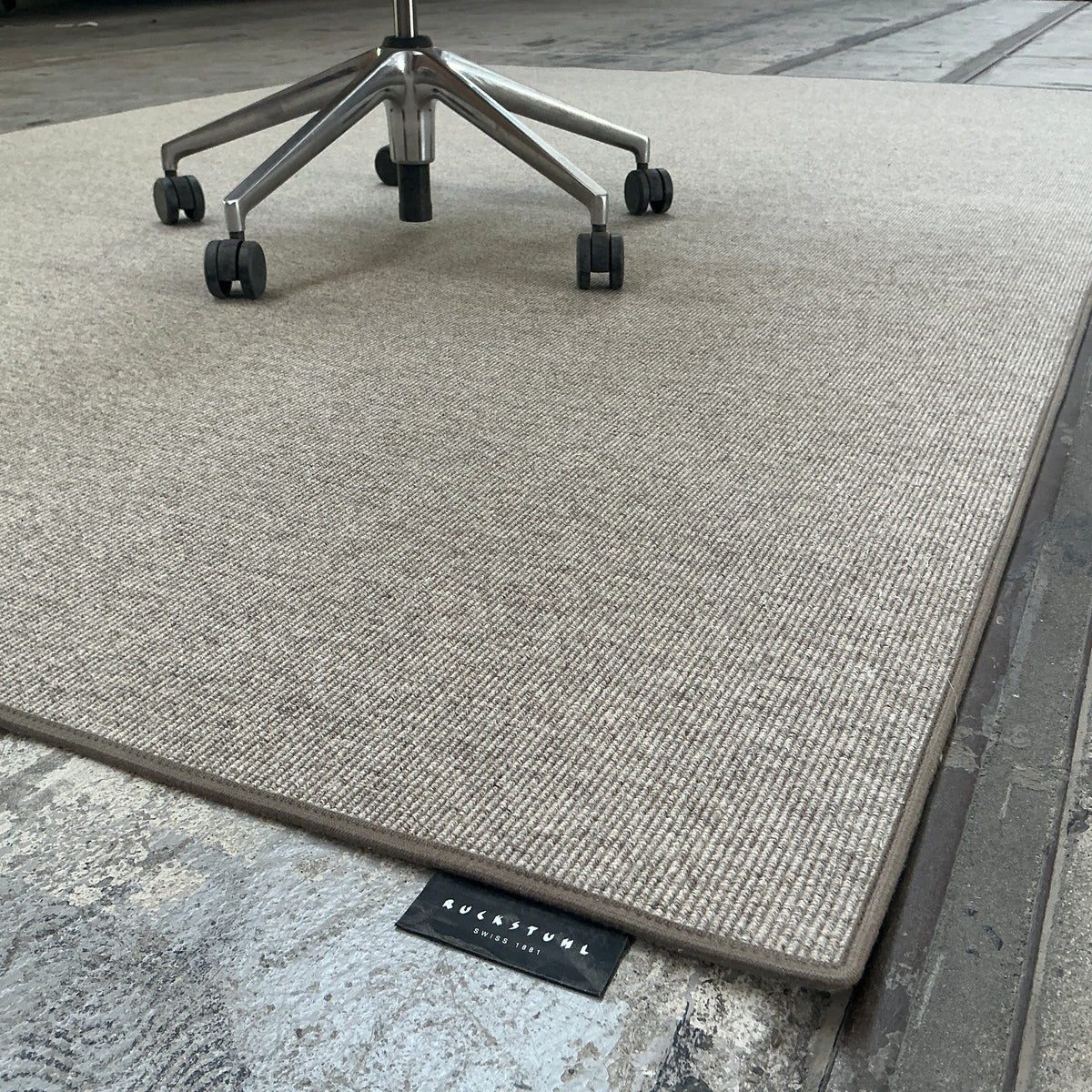 Haargarn-/Wollteppich Rep 222 beige 200 x 300 cm