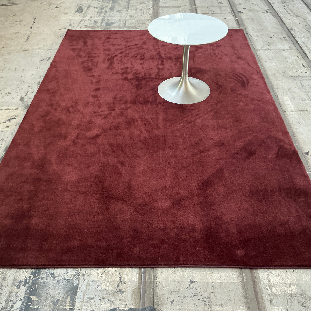Woll-/Viskoseteppich Hampton 10319 burgundy 200 x 300 cm