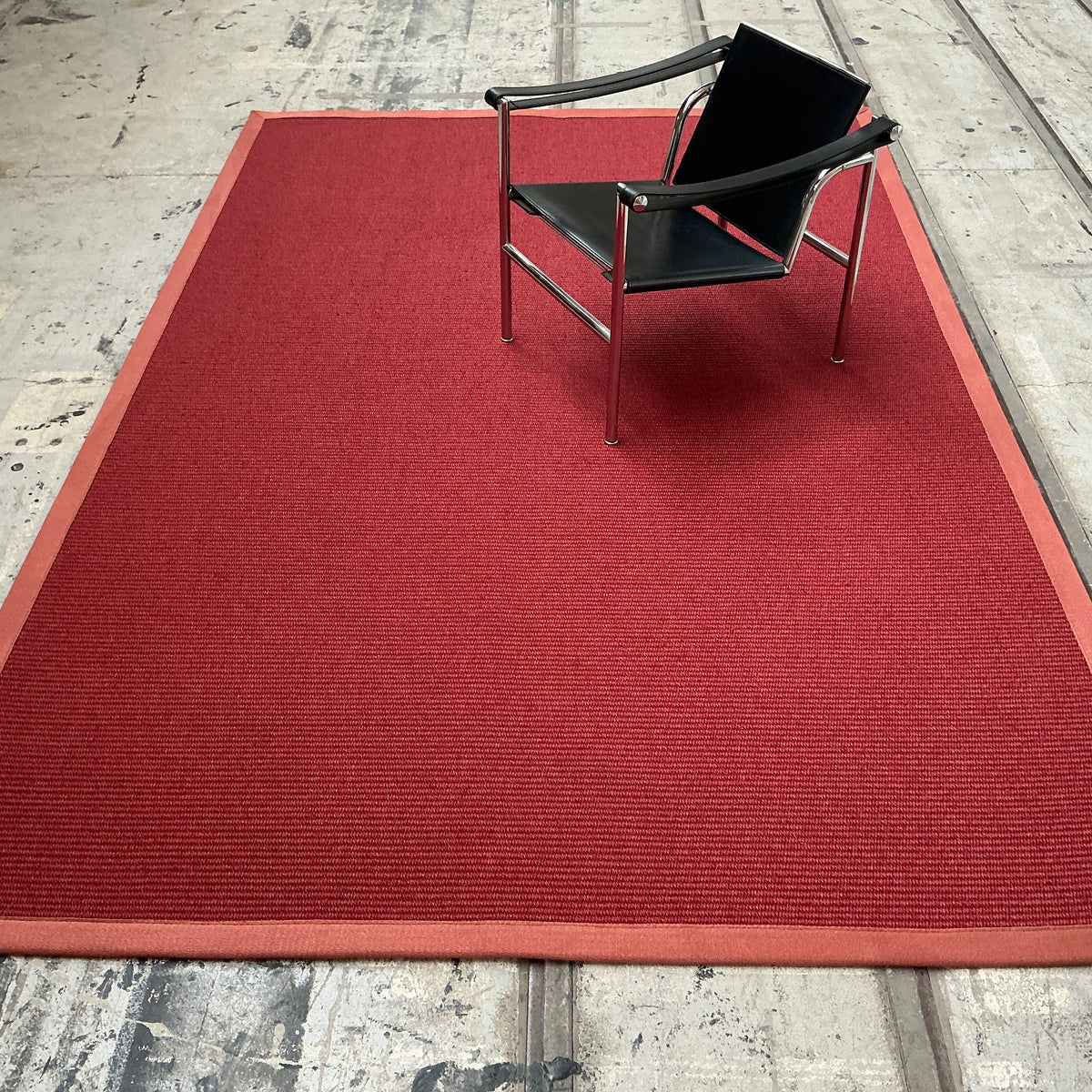 Sisalteppich Manila 10213 imperialrot 200 x 300 cm