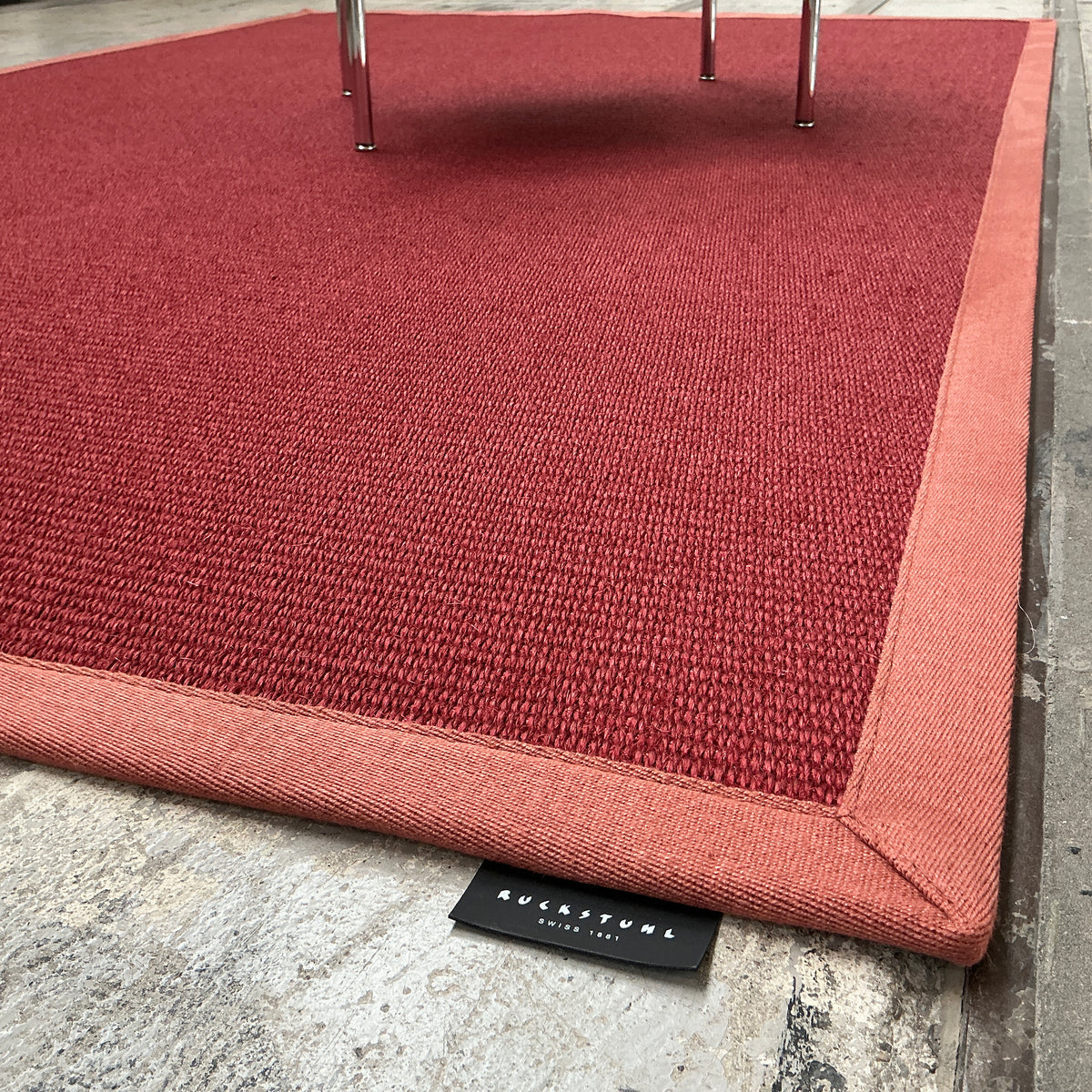 Sisalteppich Manila 10213 imperialrot 200 x 300 cm