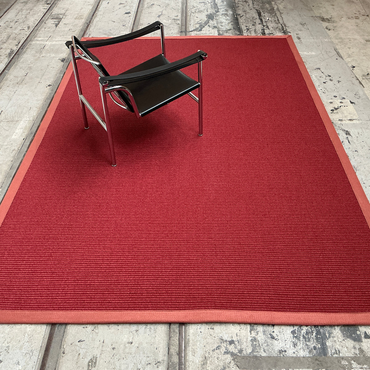 Sisalteppich Manila 10213 imperialrot 200 x 300 cm