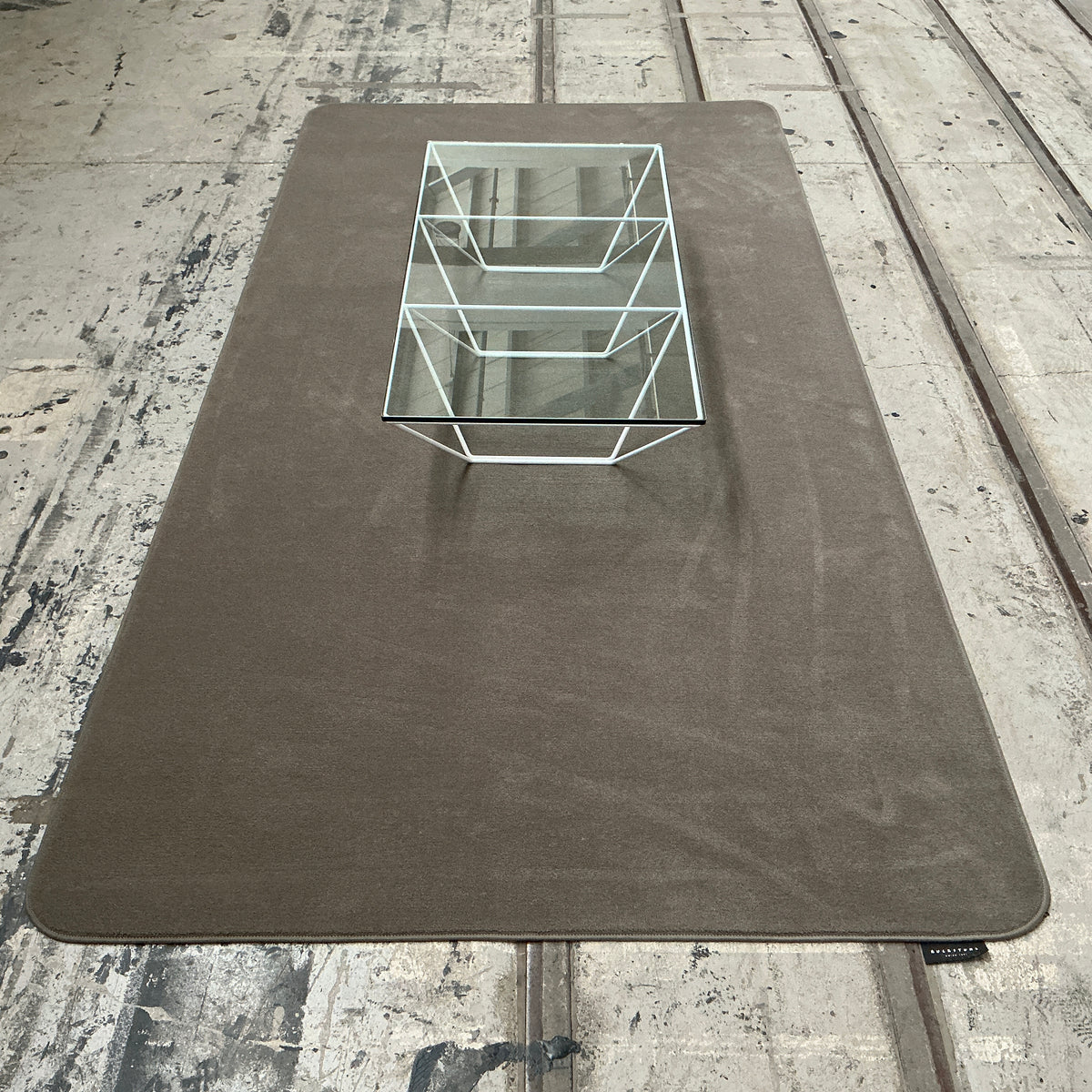 Wollteppich Soho 20418 stone 150 x 300 cm