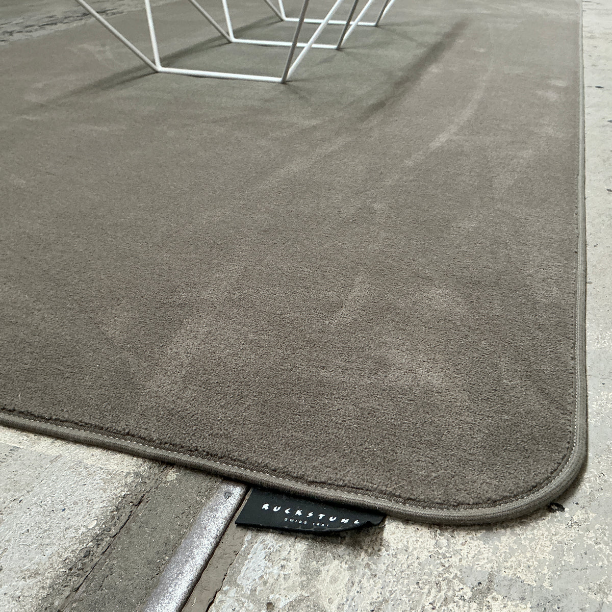 Wollteppich Soho 20418 stone 150 x 300 cm
