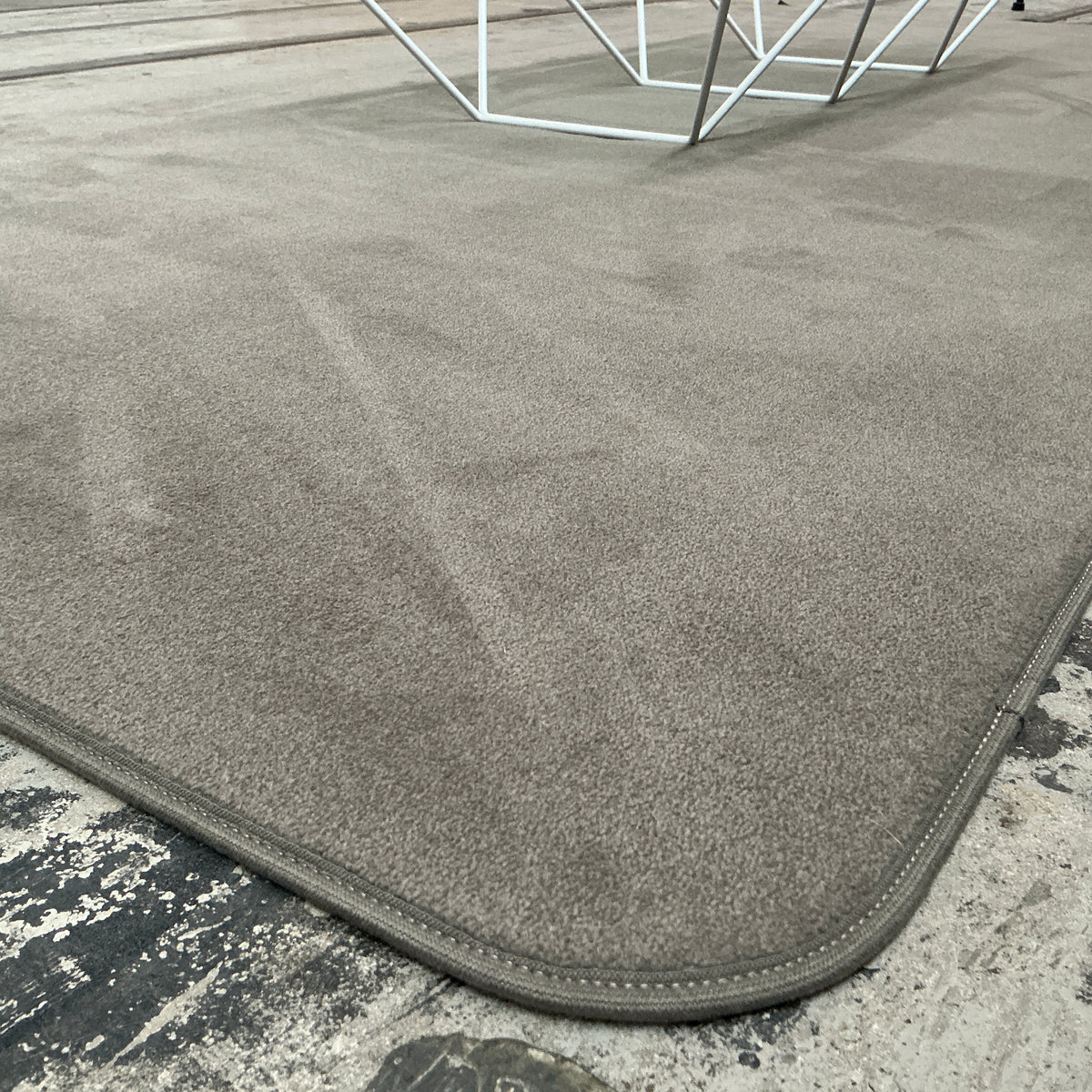 Wollteppich Soho 20418 stone 150 x 300 cm