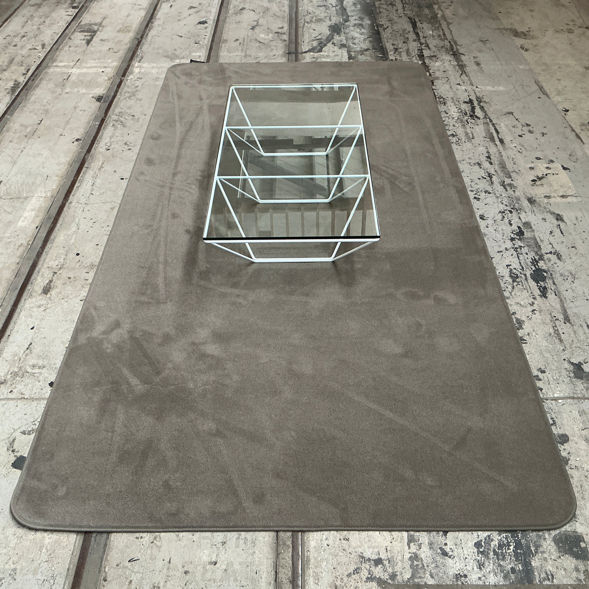 Wollteppich Soho 20418 stone 150 x 300 cm