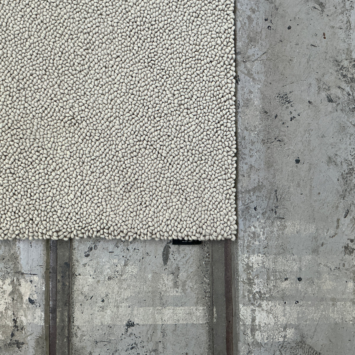 Wollteppich Pieno 218 dunkelbeige 100 x 170 cm