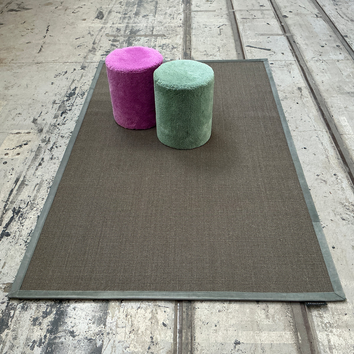 Sisalteppich Jaipur 60015 schiefer 150 x 240 cm