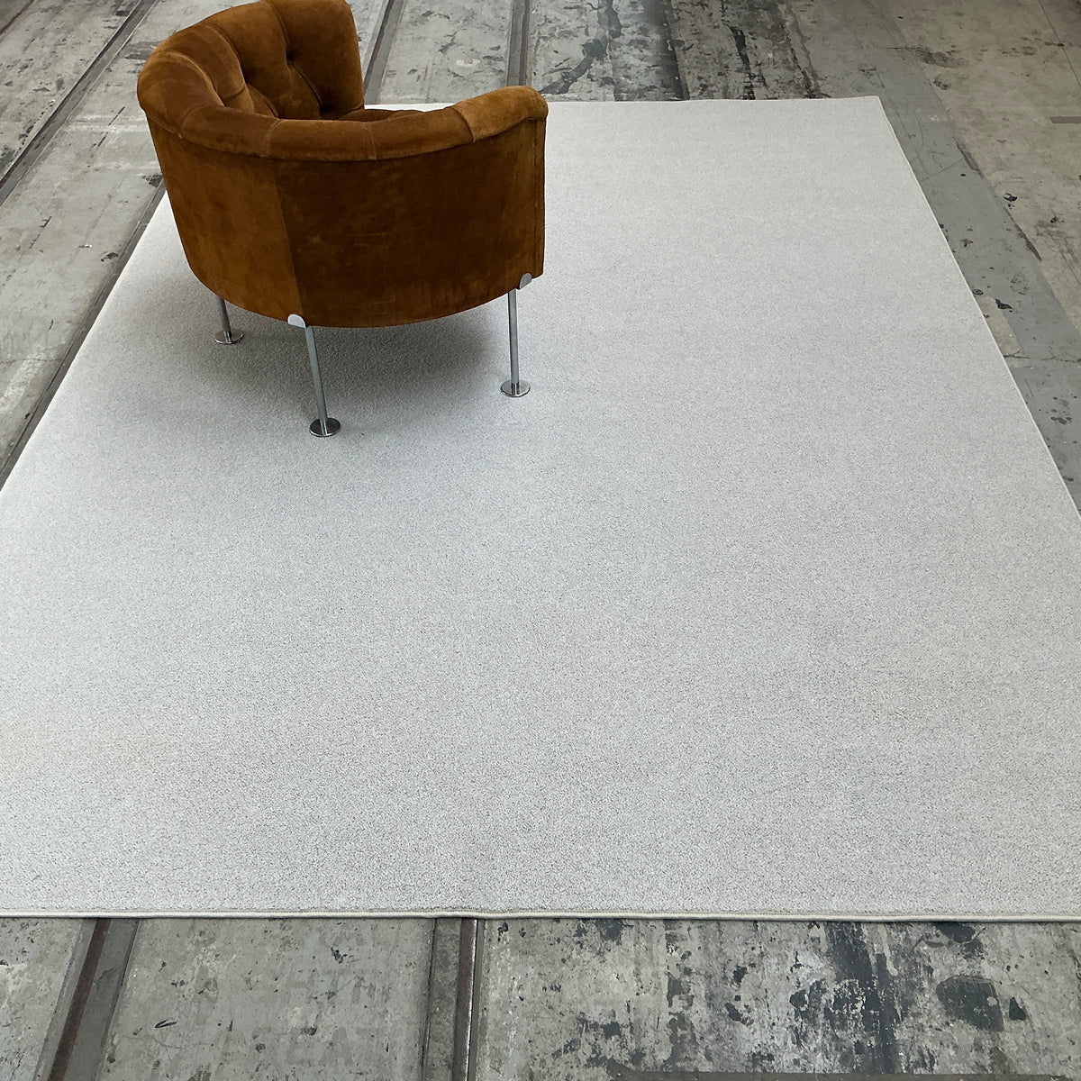 Schurwollteppich antistatisch Vesta  60288 perle 218 x 299 cm