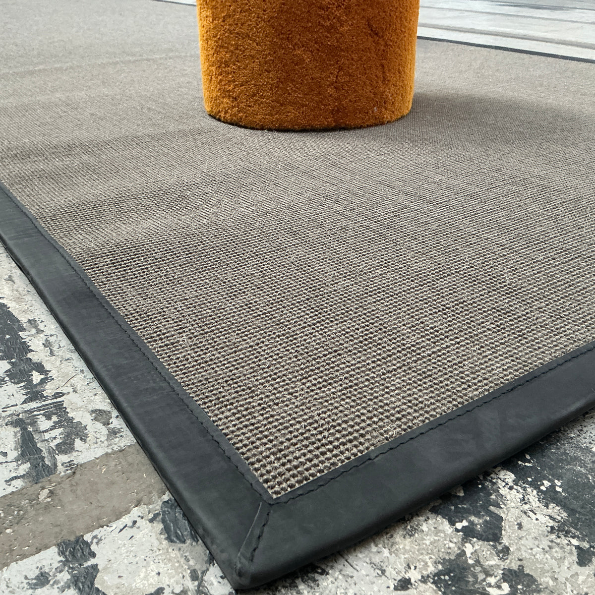 Sisalteppich Jaipur 60015 schiefer 145 x 450 cm