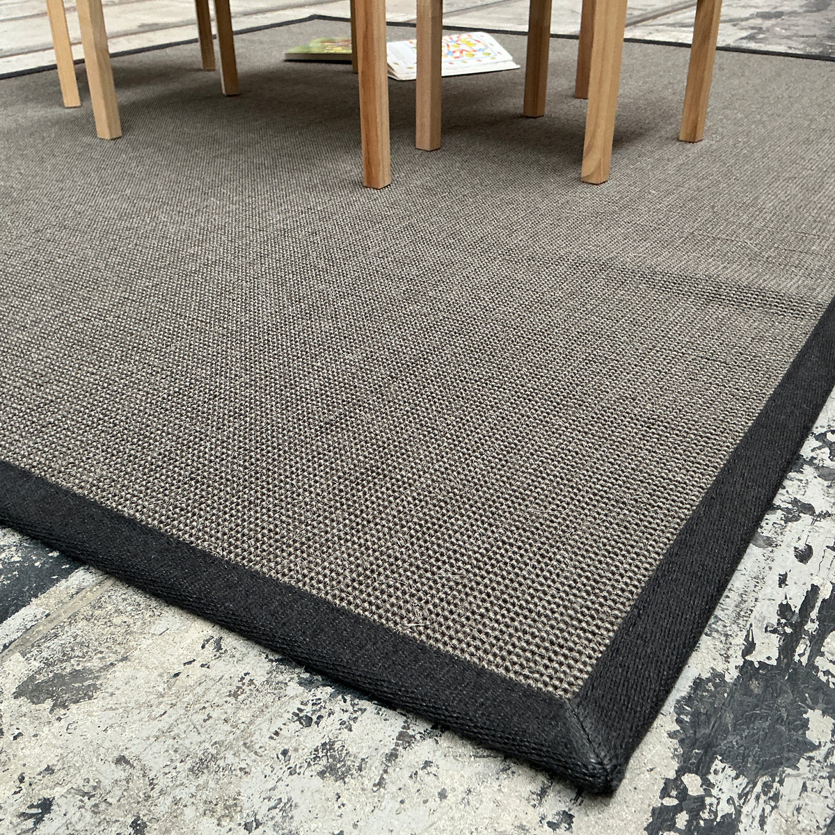 Sisalteppich Jaipur 60015 schiefer 160 x 190 cm