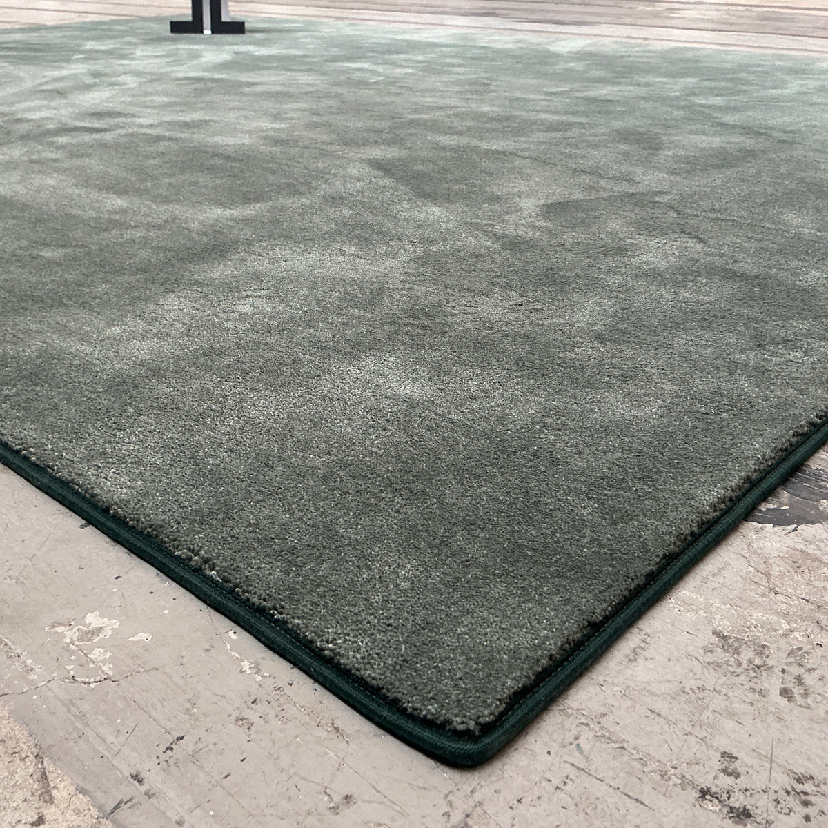 Woll-/Viskoseteppich Hampton 40210 salbei 250 x 350 cm