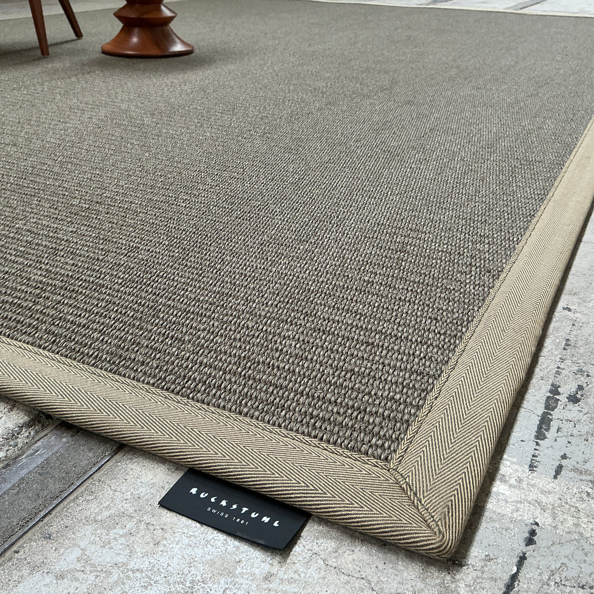 Sisalteppich Manila 40161 schilfgrün 250 x 350 cm