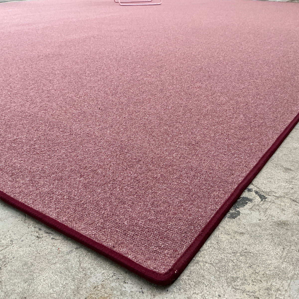 Schurwollteppich antistatisch Rollerwool 10293 toskanarot 350 x 400 cm