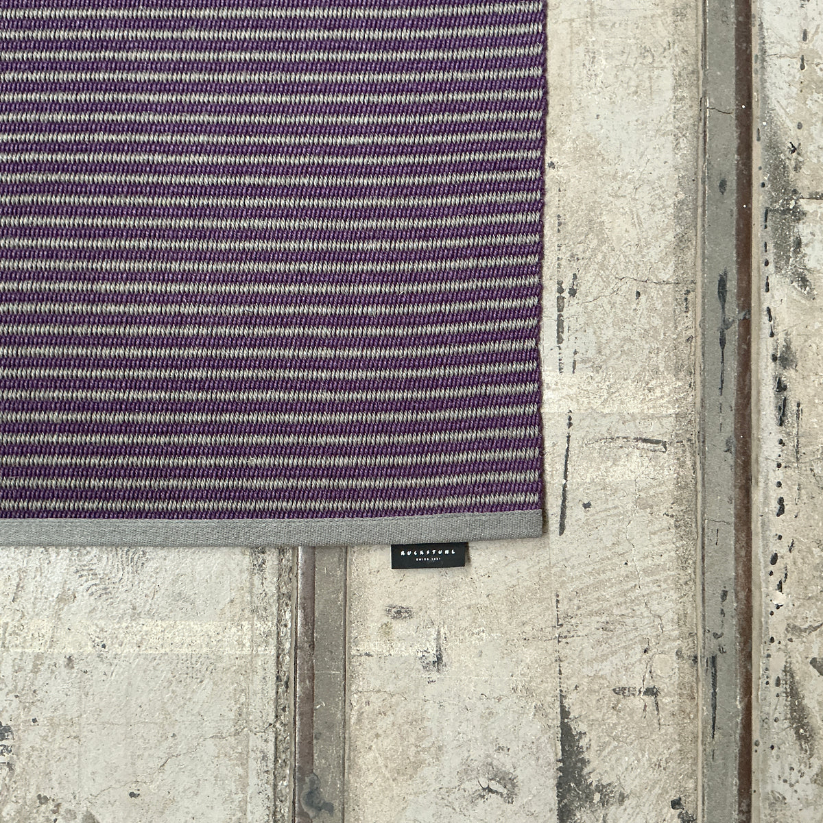 Sisalteppich Fifty-Fifty 10268 violett-silber 230 x 300 cm