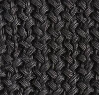 Fiqueteppich Maglia rondo 70062 schwarz ca. ø 170 cm