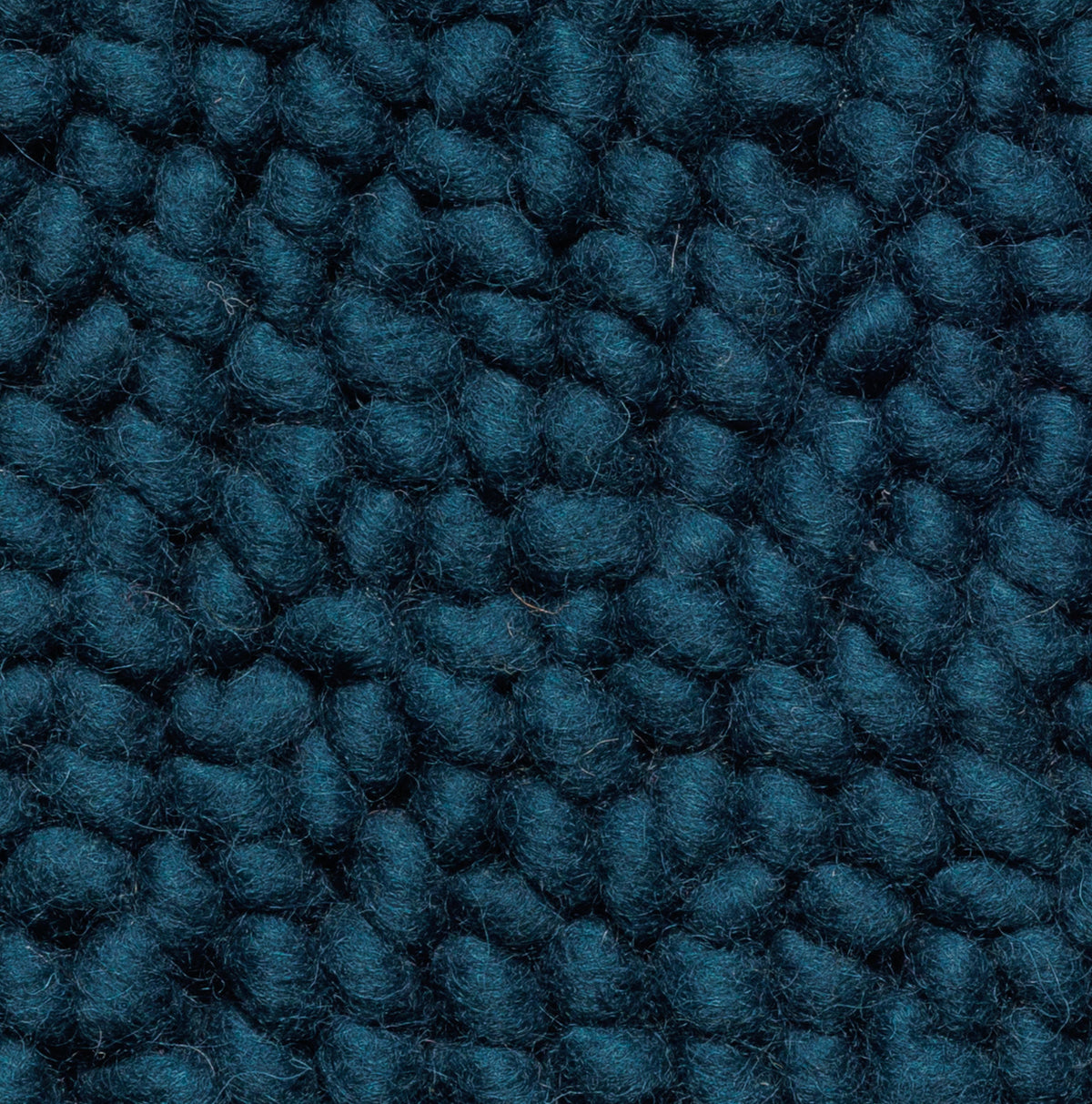 Wollteppich Pieno 343 teal Ø 160 cm