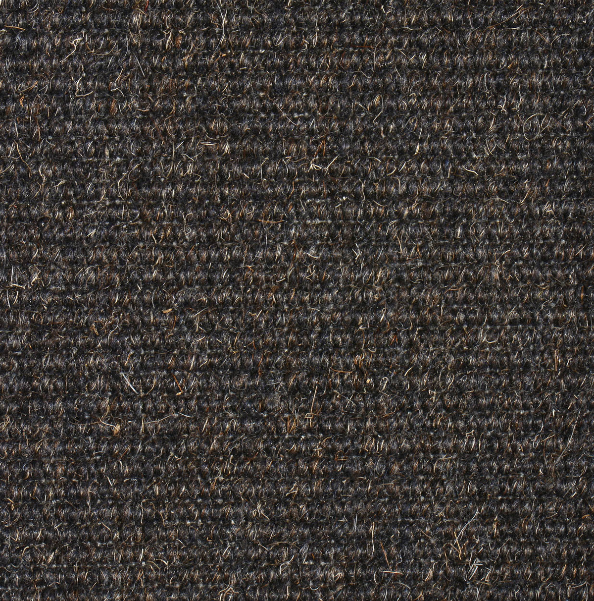 Haargarn-/Schurwollteppich Rep 645 braun 180 x 199 cm