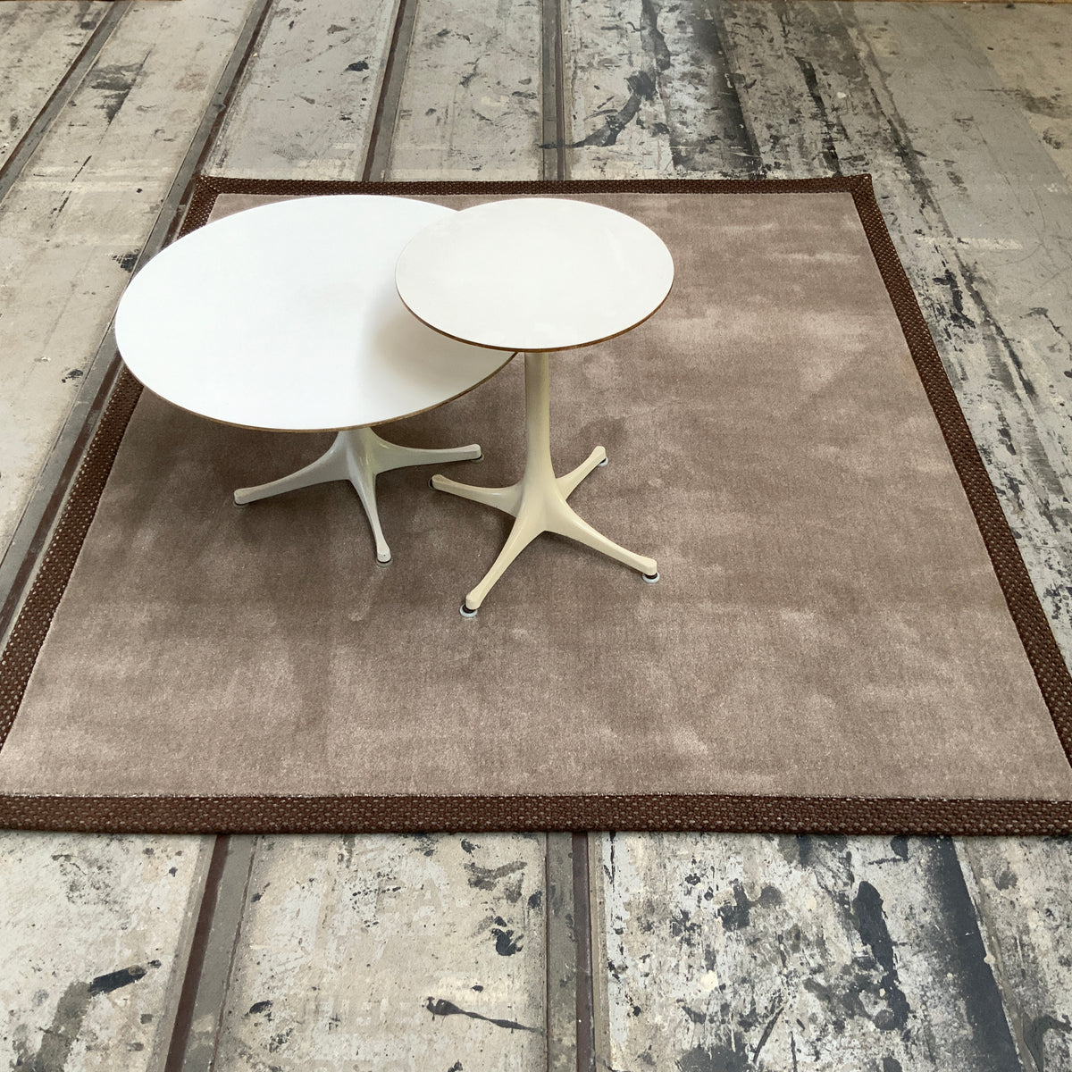 Woll-/Viskoseteppich Hampton Spezialfarbe 179 x 199 cm